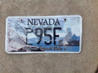 Nevada - Preserve Pyramid Lake - License Plate
