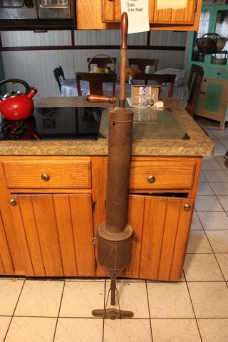 GEM Vintage Antique Vacuum Cleaner Hand Pump Guarantee Sales Co.  Chicago - l 2