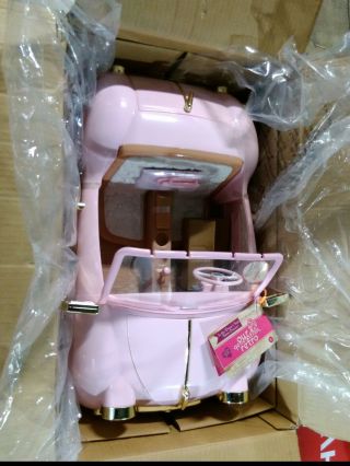 Our Generation In The Driver Seat Retro Cruiser Pink Convertible For 18 " Dolls