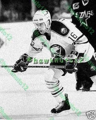 Pat Lafontaine Buffalo Sabres 8 X 10 B/w Glossy Photo Hockey Bs9e8ags