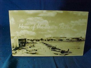 1930s Rppc Aviation History Postcard W Spartan School Of Aviation Tulsa