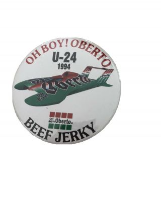 1994 Oh Boy Oberto U - 24 Unlimited Hydroplane Pin Button Seattle Seafair