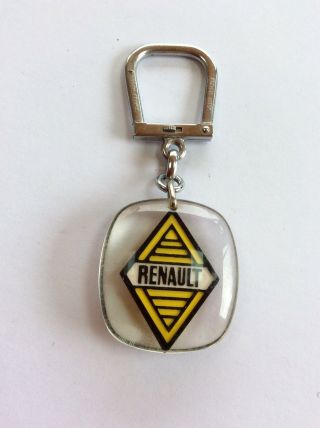 Porte Clefs Bourbon Renault - Garage - Automobile - Vintage - Keychain - M
