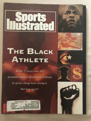 Michael Jordan Sports Illustrated 8/5/91 August 5,  1991 The Black Athlete