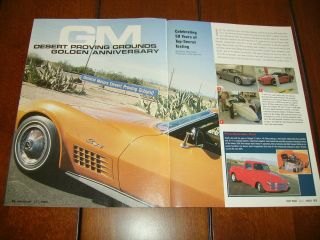 2003 General Motors Gm Desert Proving Ground Mesa Arizona Article