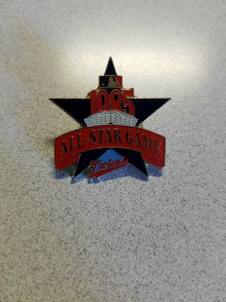 1985 Minnesota Twins All Star Game Workout Pin On Card