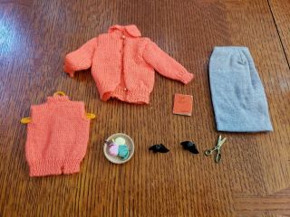 1959 - 1962 Vintage Barbie Sweater Girl Outfit 976 Complete