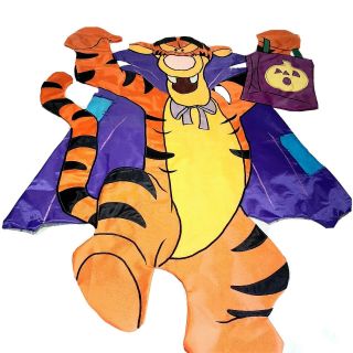 Vintage Tigger Winnie The Pooh Decorative Halloween Outdoor Flag 40 X 30 Inches