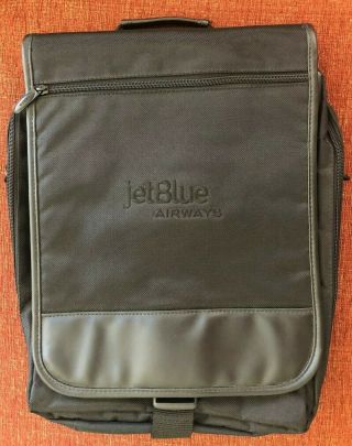 Jetblue Airways Laptop Bag Padded Laptop Area Airline Goodies