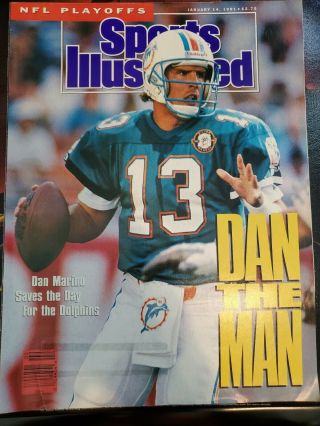 Sports Illustrated January 14 1991 - Dan Marino Cover