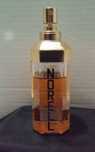 Vintage Norell Perfumes Cologne Spray 2.  3 Oz 68.  01 Ml 75 Full No Box Or Cap