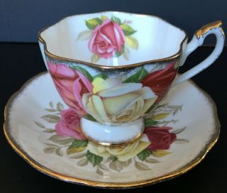 Vintage Queen Anne Lady Sylvia Cup And Saucer 5 Available