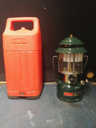 Coleman Lantern Cl2 Model 288 Dated 2/85 With Red Case