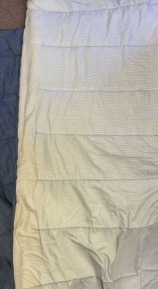 Vintage 1980s Tommy Hilfiger Denim Comforter Queen With Pillow Cases 2