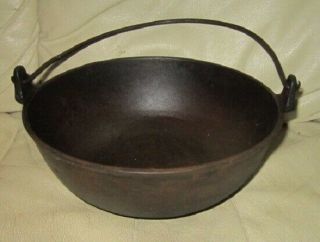 Vintage/antique Cast Iron Bean Pot W/gate Mark – 1800s