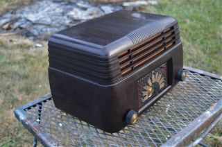 Vintage General Electric GE Bakelite Radio Model 100 2