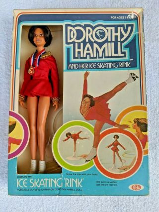 Vintage Dorothy Hamill Ice Skating Doll - Ideal Brand 1977