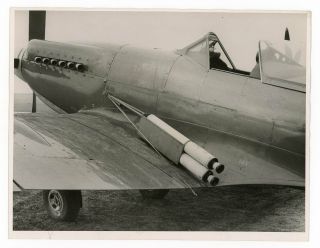 Photograph Of Supermarine Seafire F.  Mk.  Xvii - Rocket Assisted Take - Off May 1947