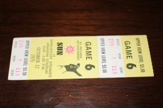1975 California Sun Vs Shreveport Steamer Full Ticket