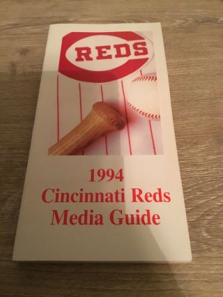 1994 Cincinnati Reds Major League Baseball Media Guide