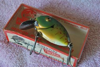Vintage Heddon Tiny Punkin Seed Sun Fish Fishing Lure Boxed