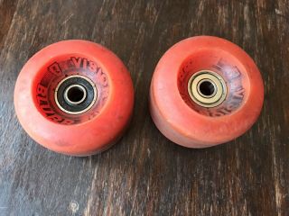 Vintage Vision Blurr 90a Skateboard Wheels Pair