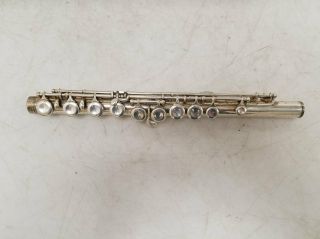 L.  Vanotti Milano - Italy Vintage Flute P&R w/ Case 2