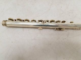 L.  Vanotti Milano - Italy Vintage Flute P&R w/ Case 3