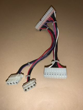Trs 80 Psu Interface Connector 9 - Pin Clickmate Molex Vintage Computer Cable
