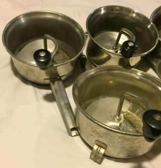 Vintage Foley No.  101 Food Mill 7 " 2 Qt Stainless Steel Masher Strainer