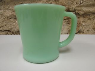 Gc7 Vintage Fire King Jadeite Coffee Tea Mug Cup D Handle Kitchen Antique
