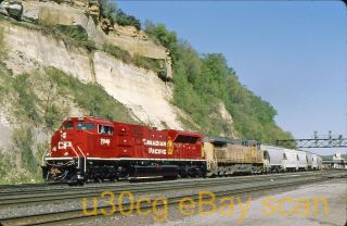 M Slide - Cp Canadian Pacific Sd70acu 7048 Fresh St Paul,  Mn 2020