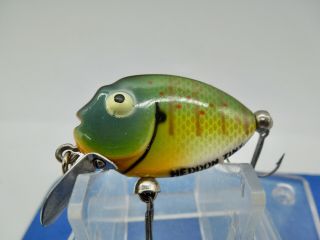 Vintage Heddon 380 Tiny Punkinseed Fishing Lure Sun Sunfish 2 Of 2 Bell Hdw