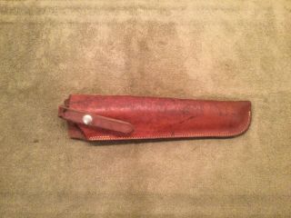 Vintage 13” Long George Lawrence Brown Leather Holster 120/511