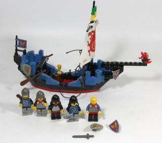 Lego Sea Serpent 6057 Castle Black Knights 97 Complete Vintage Set From 1992