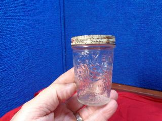 Vintage Jumbo Peanut Butter Jar Frank Tea & Spice Co Cincinnati Ohio.  Bo2 - 3