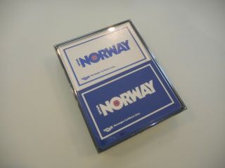 Ss Norway (france) Playing Cards,  Opened