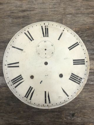 Antique Seth Thomas Wall Clock Dial St World Model