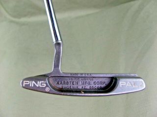 Vintage Ping Pal 2 Putter - Karsten - Stainless Steel Shaft - RH - Lamkin Grip 3