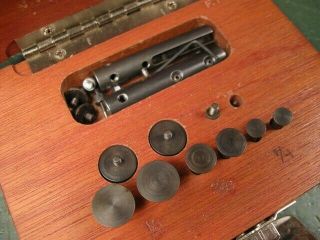 Old Vintage Machining Machinist Tools Brown & Sharpe Specialty Gage Set