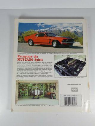 Mustang Restoration Handbook 1965 - 1970 HP Books Don Taylor Tom Wilson 2