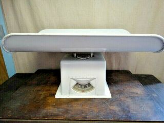 Vintage Baby Nursery Scale Detecto - 30lbs - Made In Usa