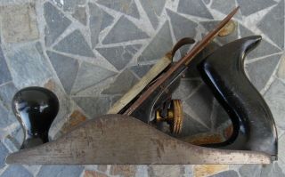 Old Stanley Hand Plane 4 C Smoothing Plane Antique Hand Tools 2