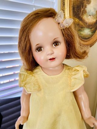 Vintage Hard Plastic Doll 20” Arranbee R&b Nancy Lee