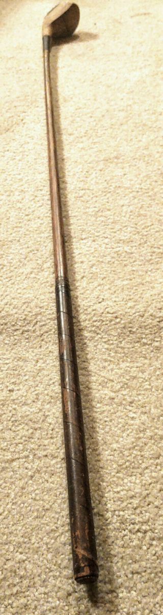 Antique Vintage Hickory Wood NORMAN?? Driver Golf Club 40 