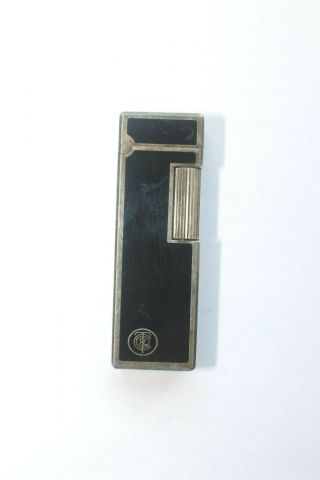 Vintage Tiffany & Co.  Japan 1/2 " X 3/4 " X 2 1/2 " Black Enamel Lighter