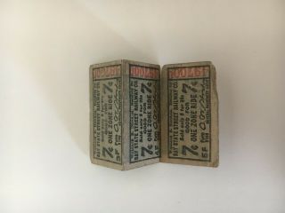 Bay State Street Railway Co.  Tickets 49700; Pre - 1919; 7c; W.  B.  Donham Receiver