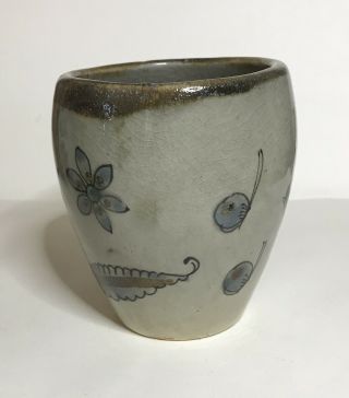 Vintage Ken Edwards Tonala Mexican Pottery Large Mug With Bird 12 Oz 4” Tall 3