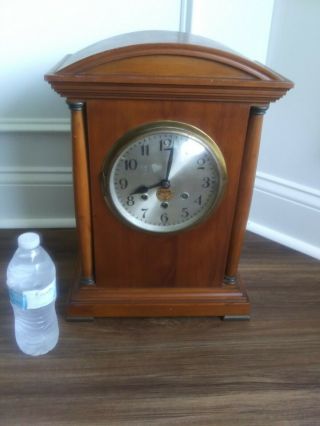 Antique Mauthe Westminster Chime Mantle Clock 2