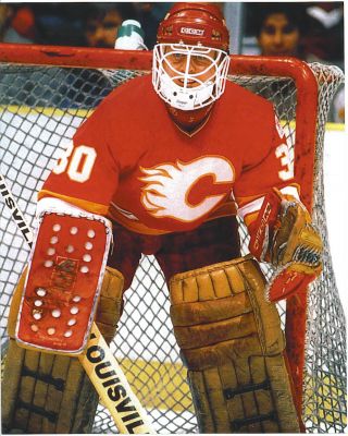 Mike Vernon 8 X 10 Glossy Photo Nm - Mt Nhl Calgary Flames Detroit Red Wings